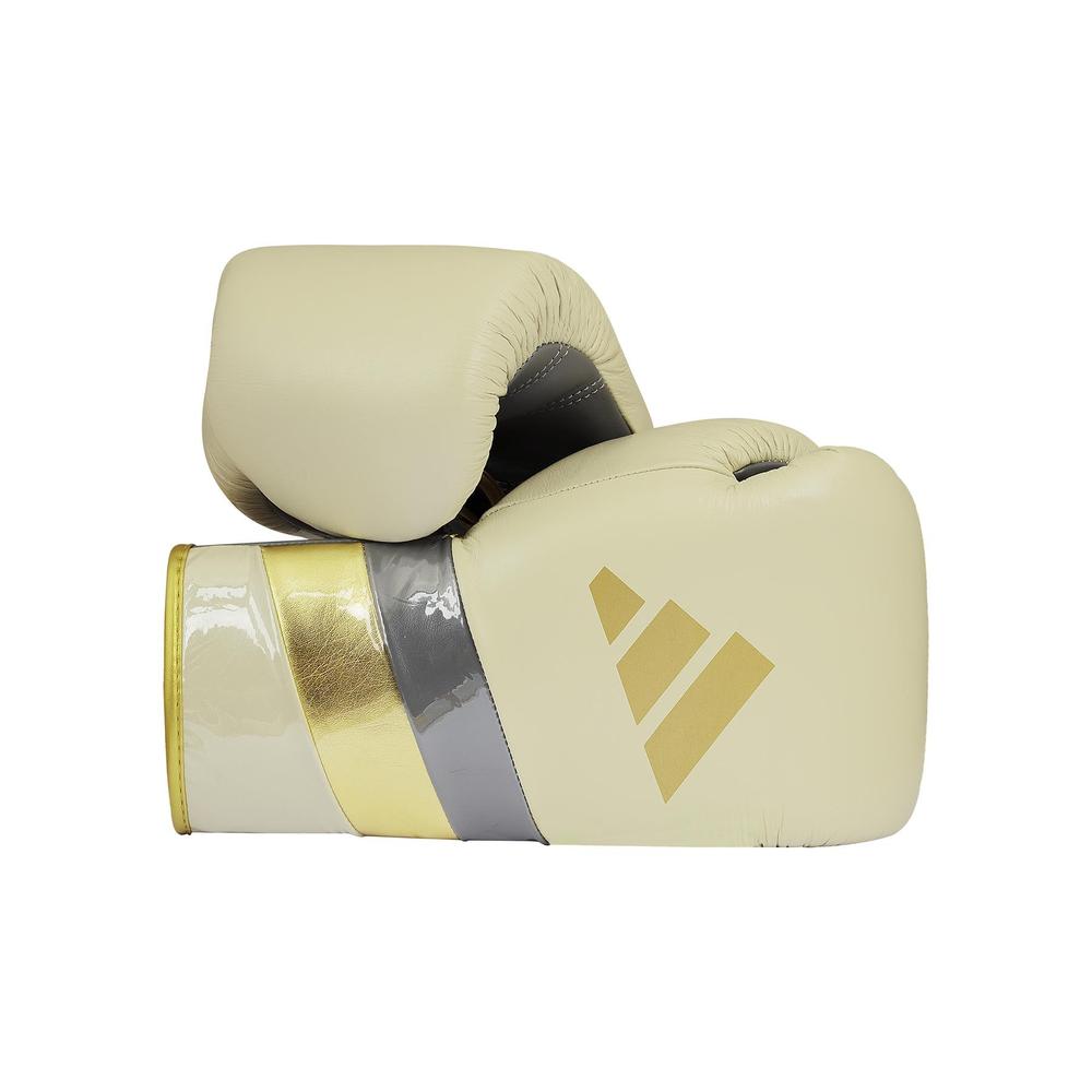 Adidas Adispeed Lace Boxing Gloves Alumina/Gold Fight Equipment UK