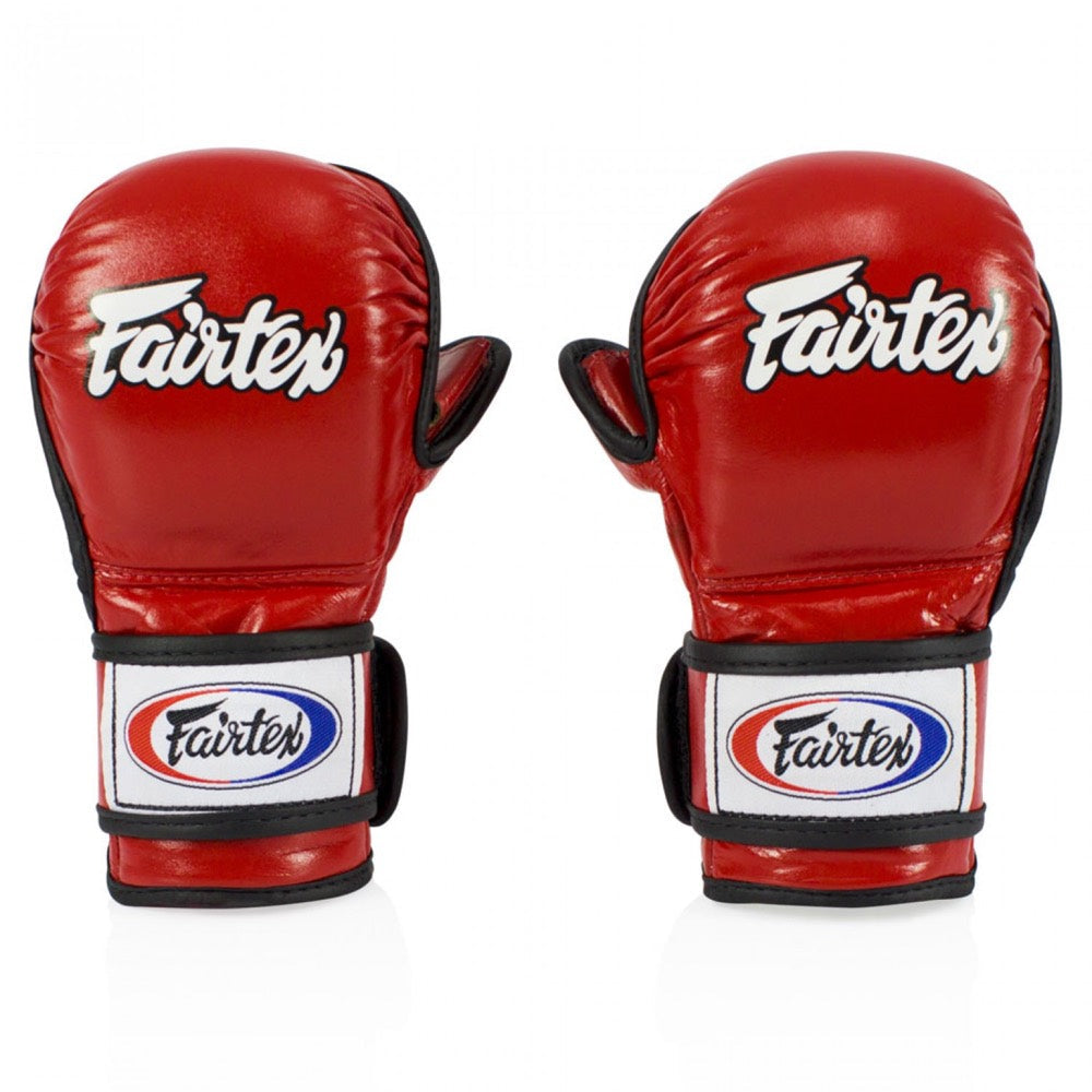 mma sparring handschuhe Fairtex MMA Sparring-Handschuhe – Rot