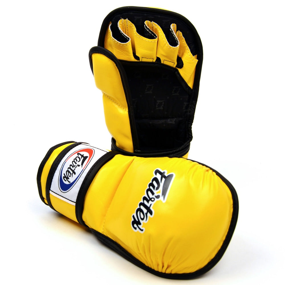 fairtex mma handschuhe Fairtex MMA Sparring-Handschuhe – Gelb