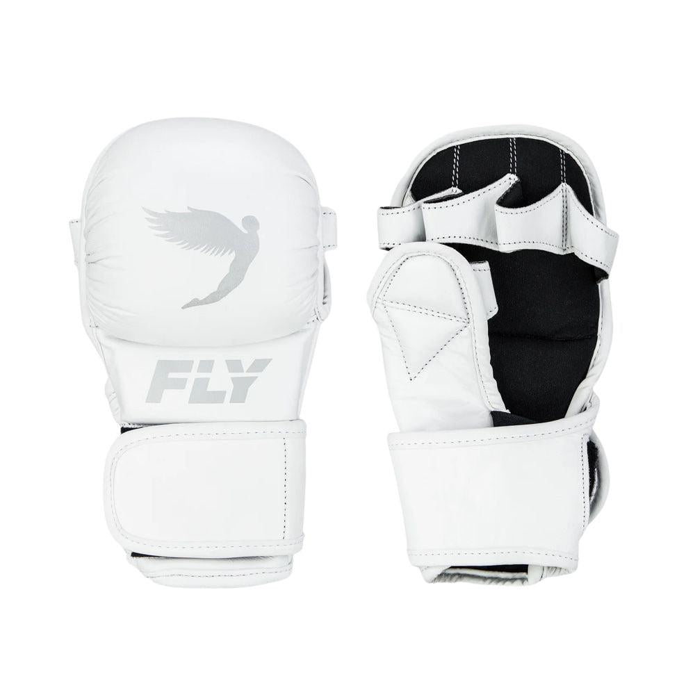 Fly Shadow 2.0 MMA Sparring-Handschuhe  Wei