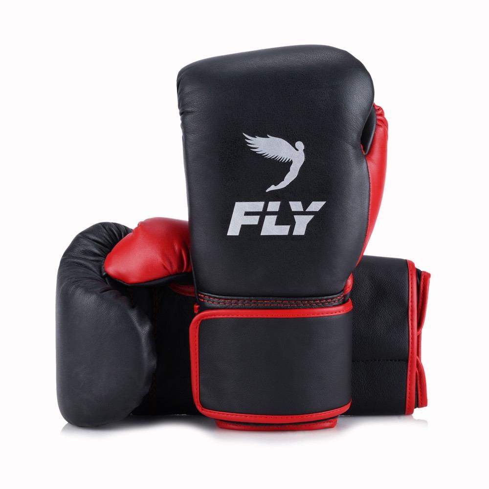 fly handschuhe Fly Superloop Boxhandschuhe – Schwarz/Rot