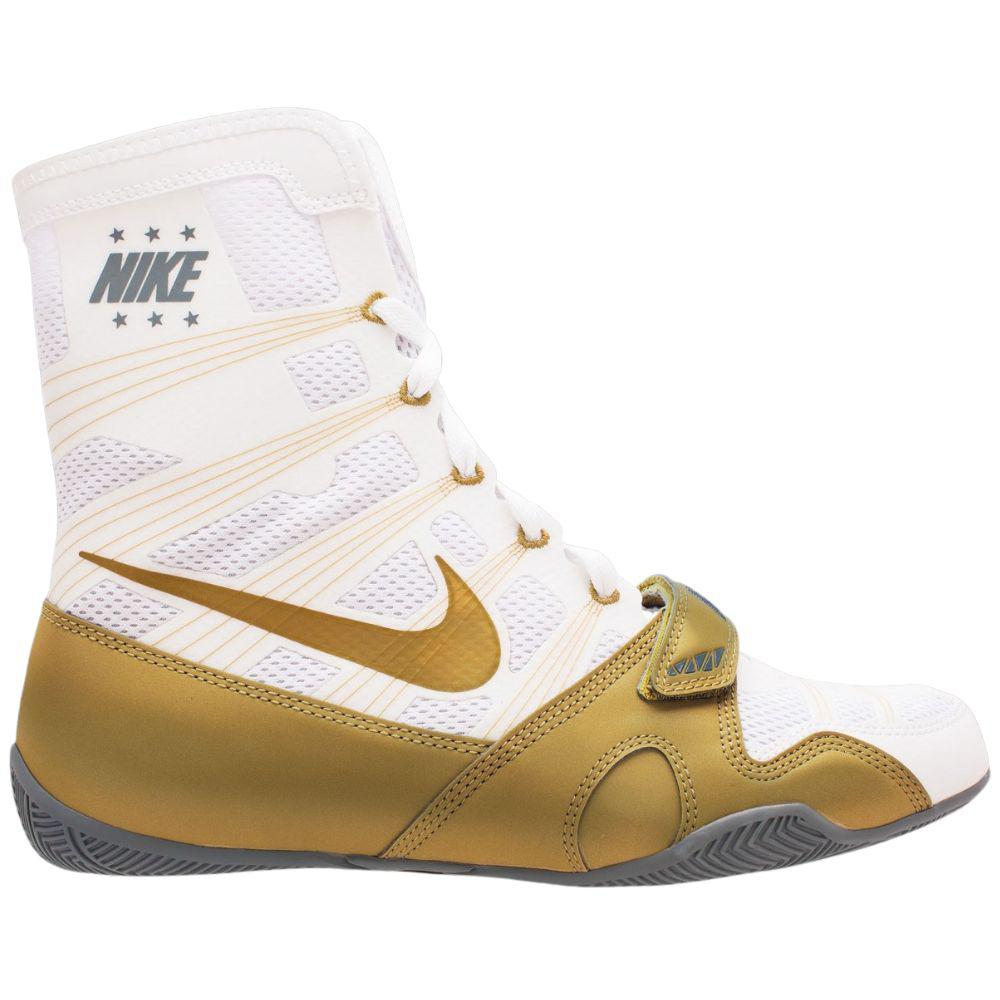 Nike Hyper KO Boxing Boots White/Gold FEUK