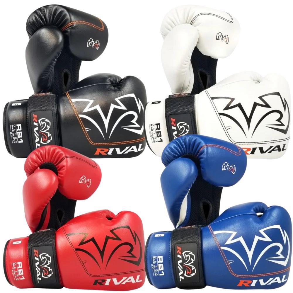 ボクシング RIVAL RB1 ULTRA BAG GLOVE 2.0 M Rival RB1 Ultra Boxhandschuhe | Kampfausrüstung UK – Fight
