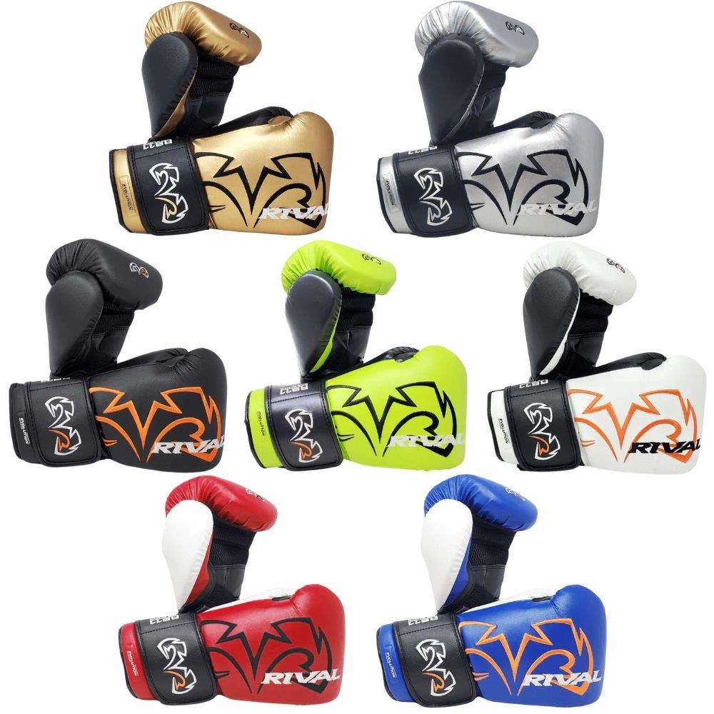 Rival RB11 Lサイズ（12オンス）　バッググローブ ゴールド RB11 Evolution Bag Gloves – Rival Boxing Gear Australia