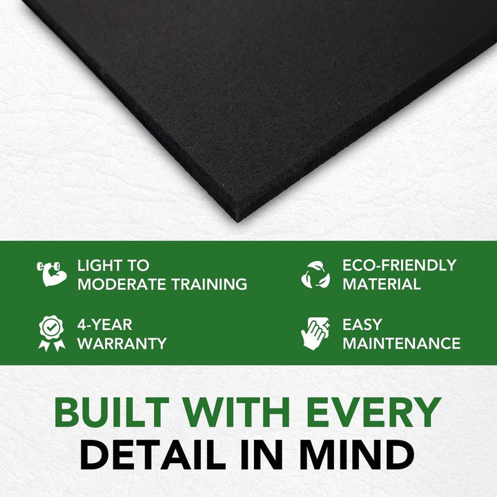 11mm PRO Heavy-Duty Gym Rubber Mats-Sprung Gym Flooring