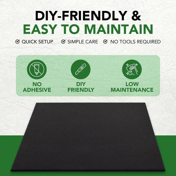 11mm PRO Heavy-Duty Gym Rubber Mats-Sprung Gym Flooring