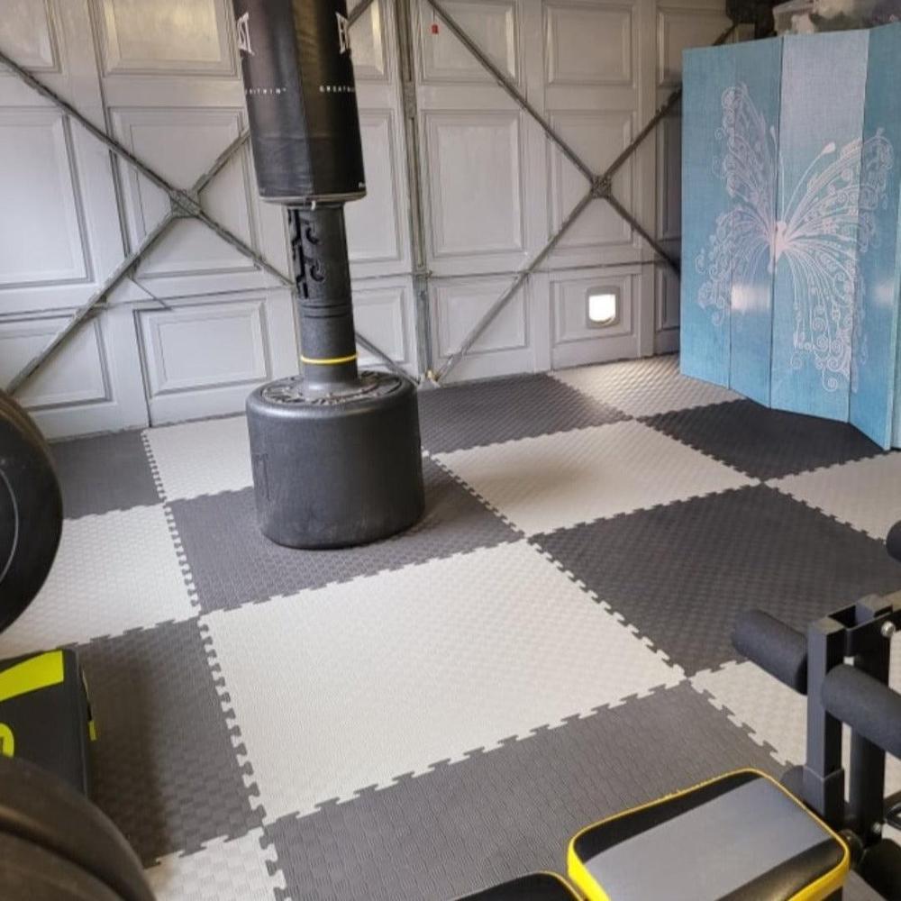 20mm Reversible EVA Tatami Mats-Sprung Gym Flooring