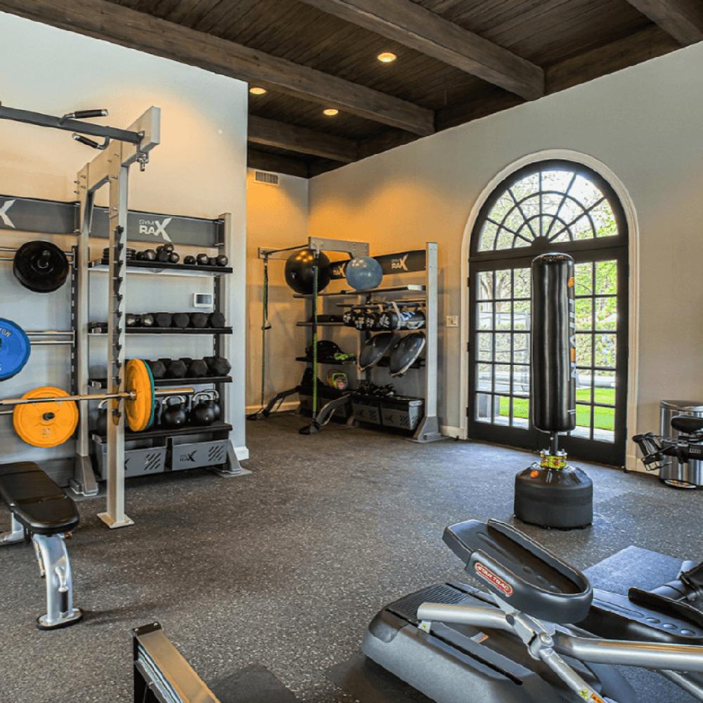 20mm Seahawk Fleck Rubber Gym Tile-Sprung Gym Flooring