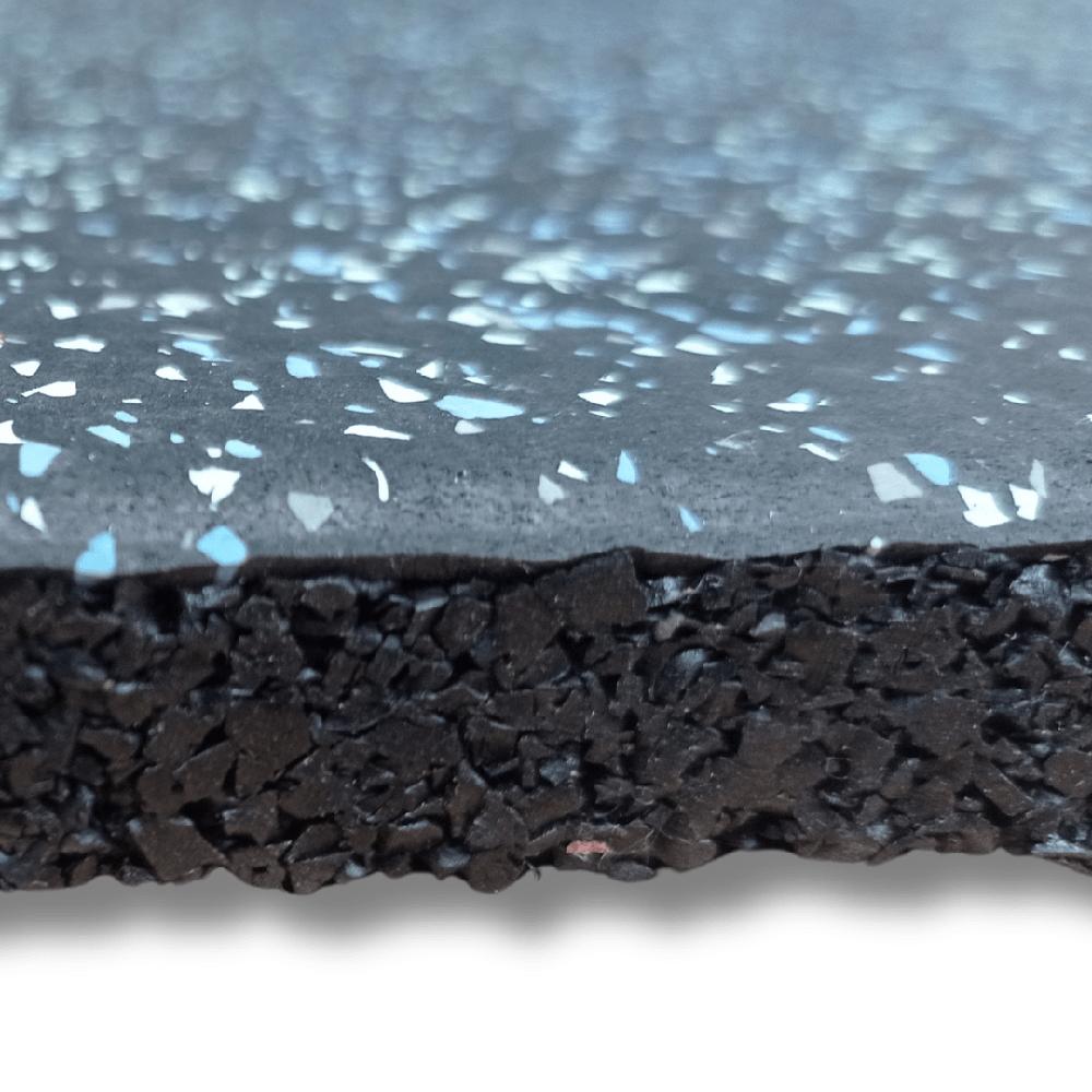20mm Seahawk Fleck Rubber Gym Tile-Sprung Gym Flooring