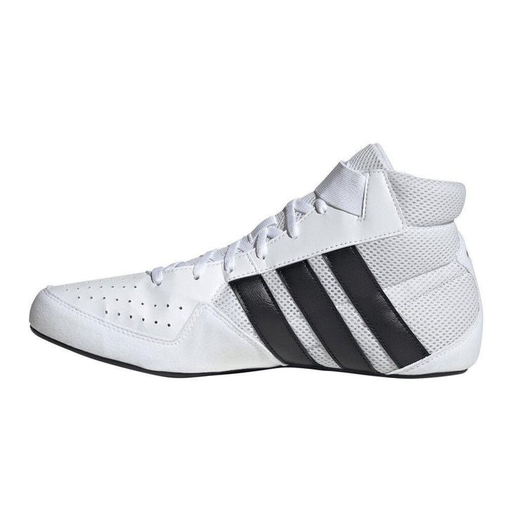 Adidas Kids Havoc Plus Boxing Wrestling Boot - White-Adidas