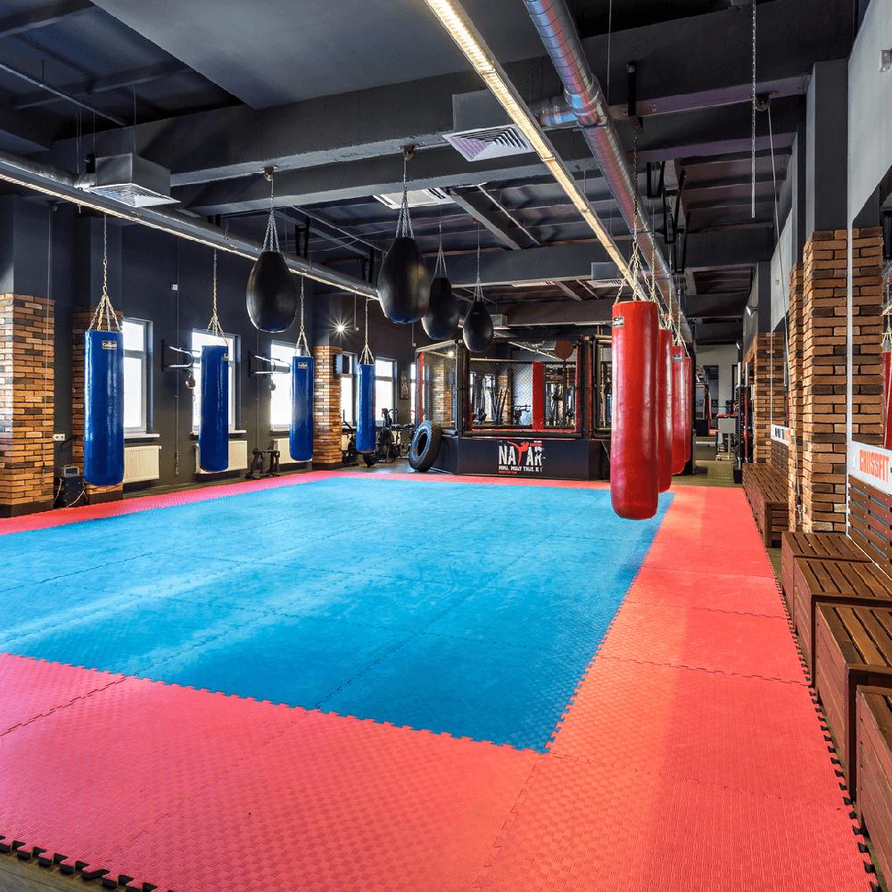 40mm Premium Karate Mats-Sprung Gym Flooring