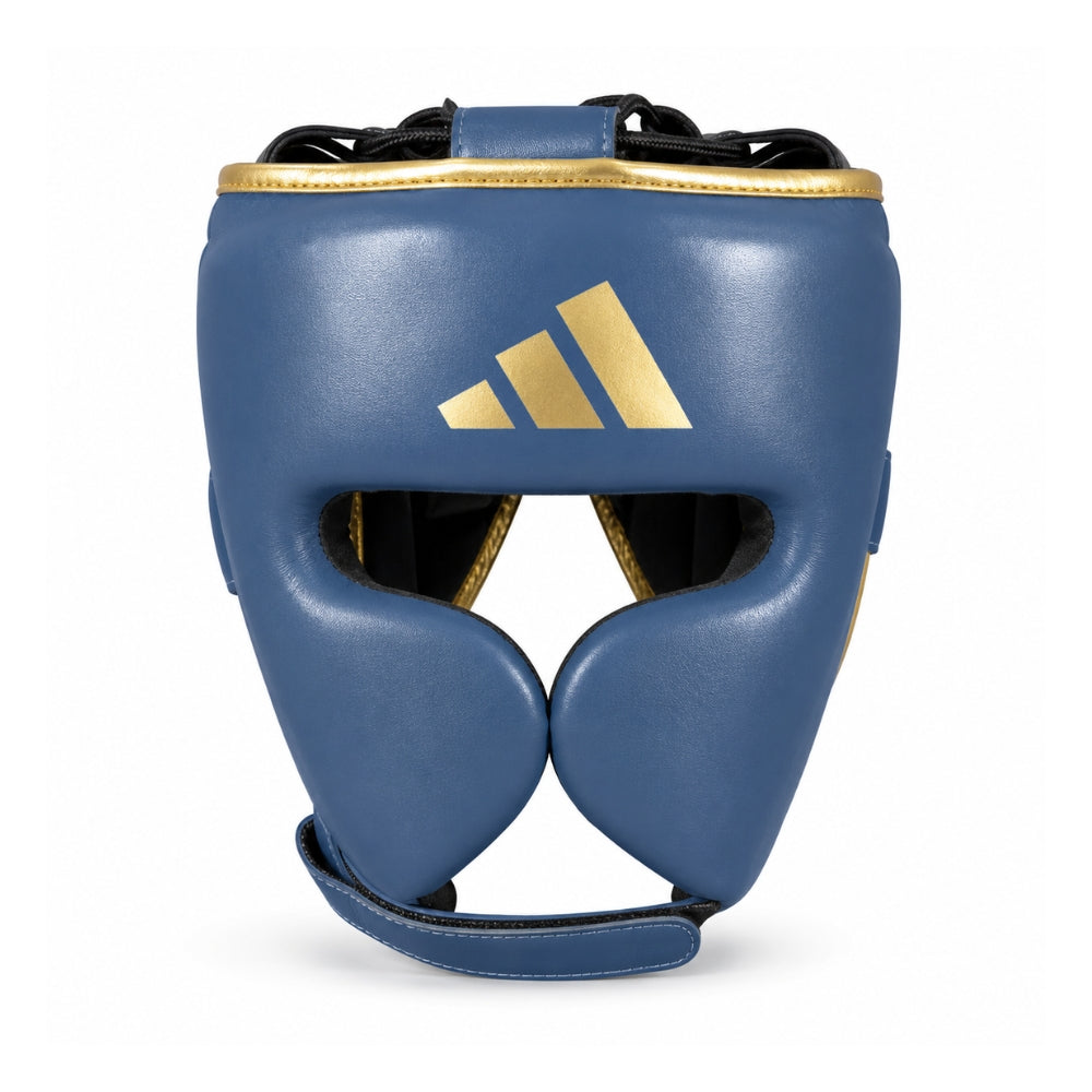 Adidas Adistar Pro Head Guard - Blue/Gold