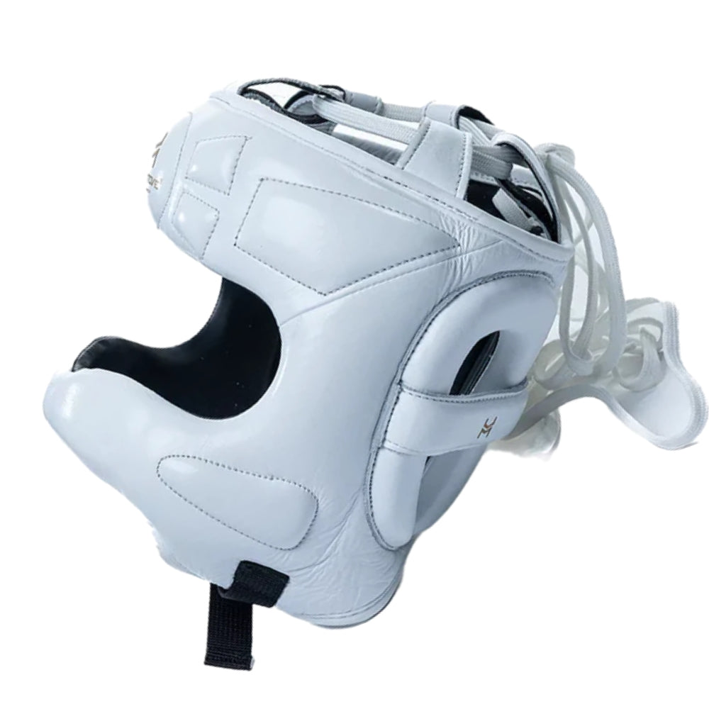 Hit N Move Nose Bar Head Guard - White