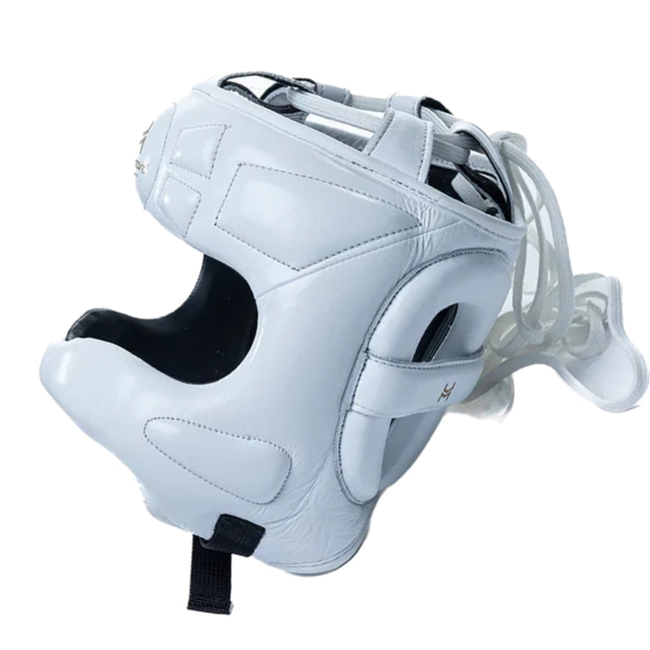 Hit N Move Nose Bar Head Guard - White