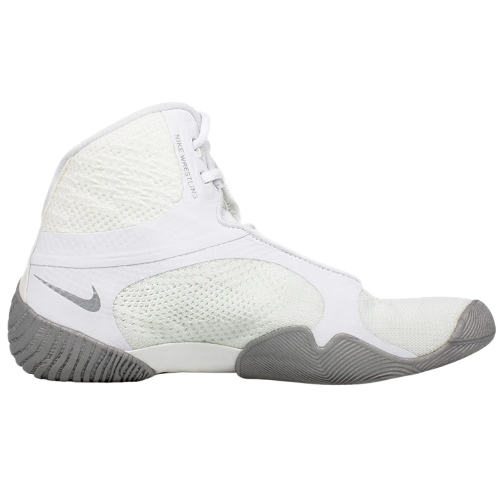 Nike Tawa Wrestling Boots - White/Silver-Nike
