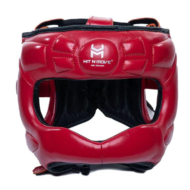 Hit N Move Nose Bar Head Guard - Red