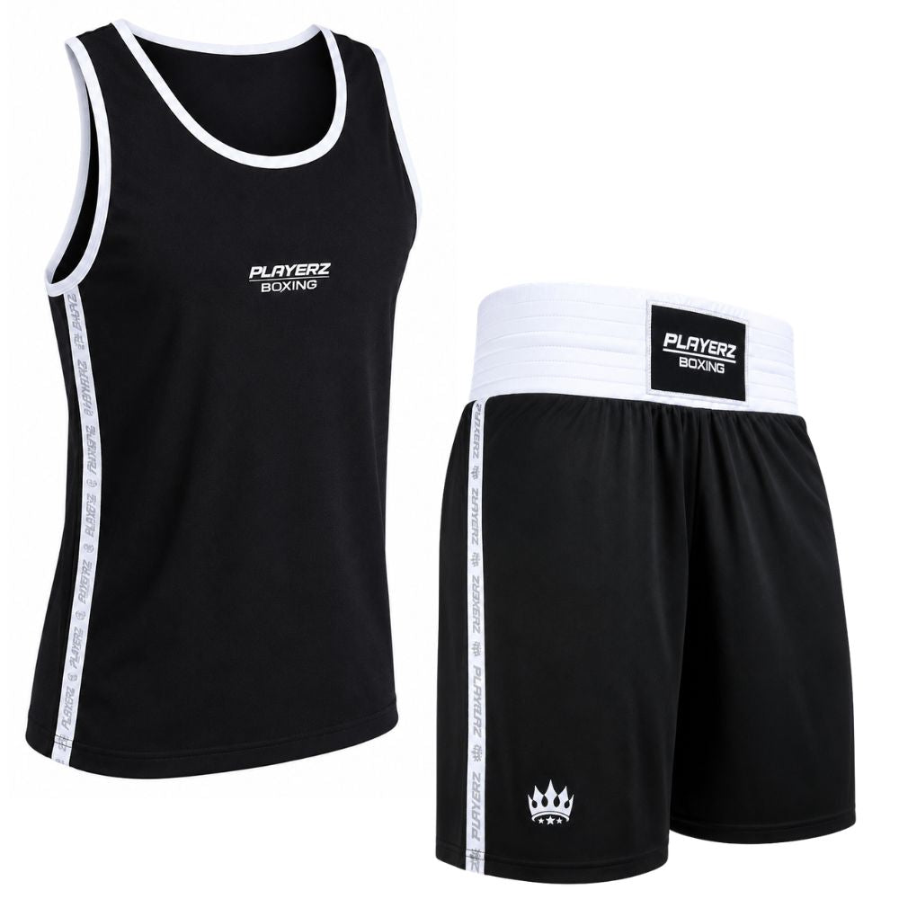 Playerz Boxing Set - Black-Playerz Boxing