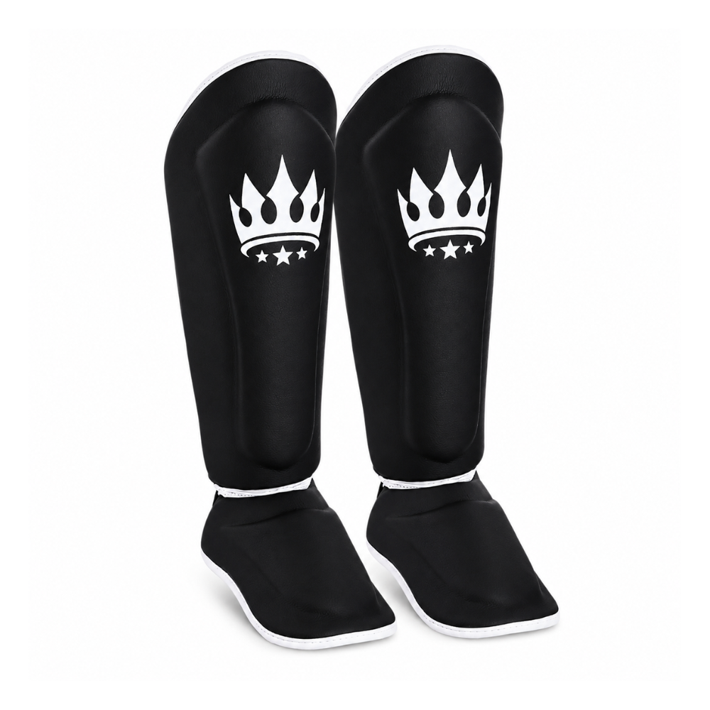 Playerz Kids SparTech Shin Guard - Black