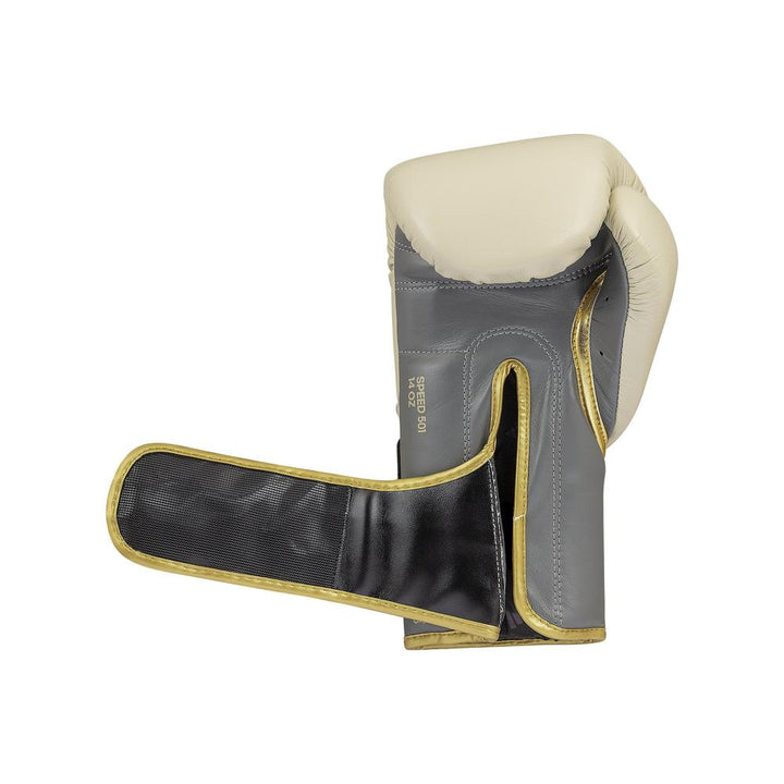 Adidas Adispeed Boxing Gloves - Alumina/Gold-Adidas
