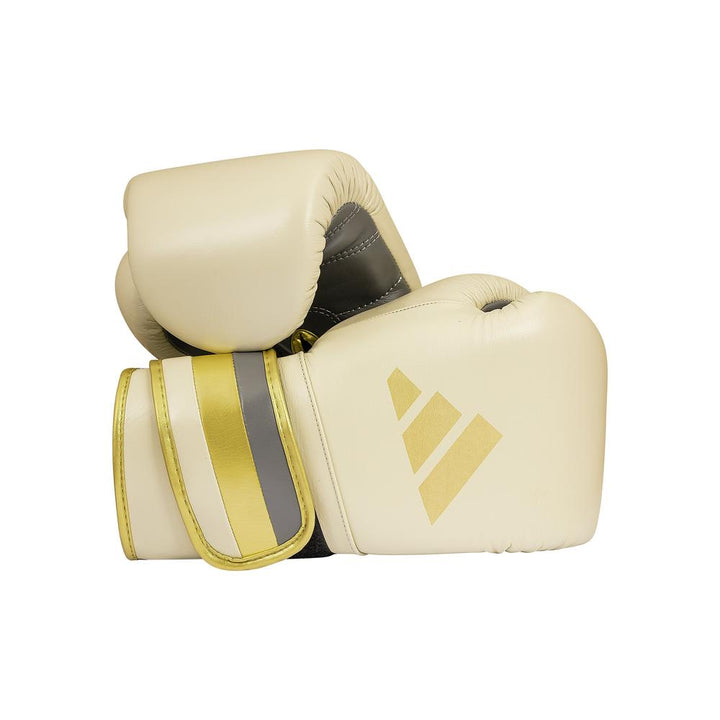 Adidas Adispeed Boxing Gloves - Alumina/Gold-Adidas