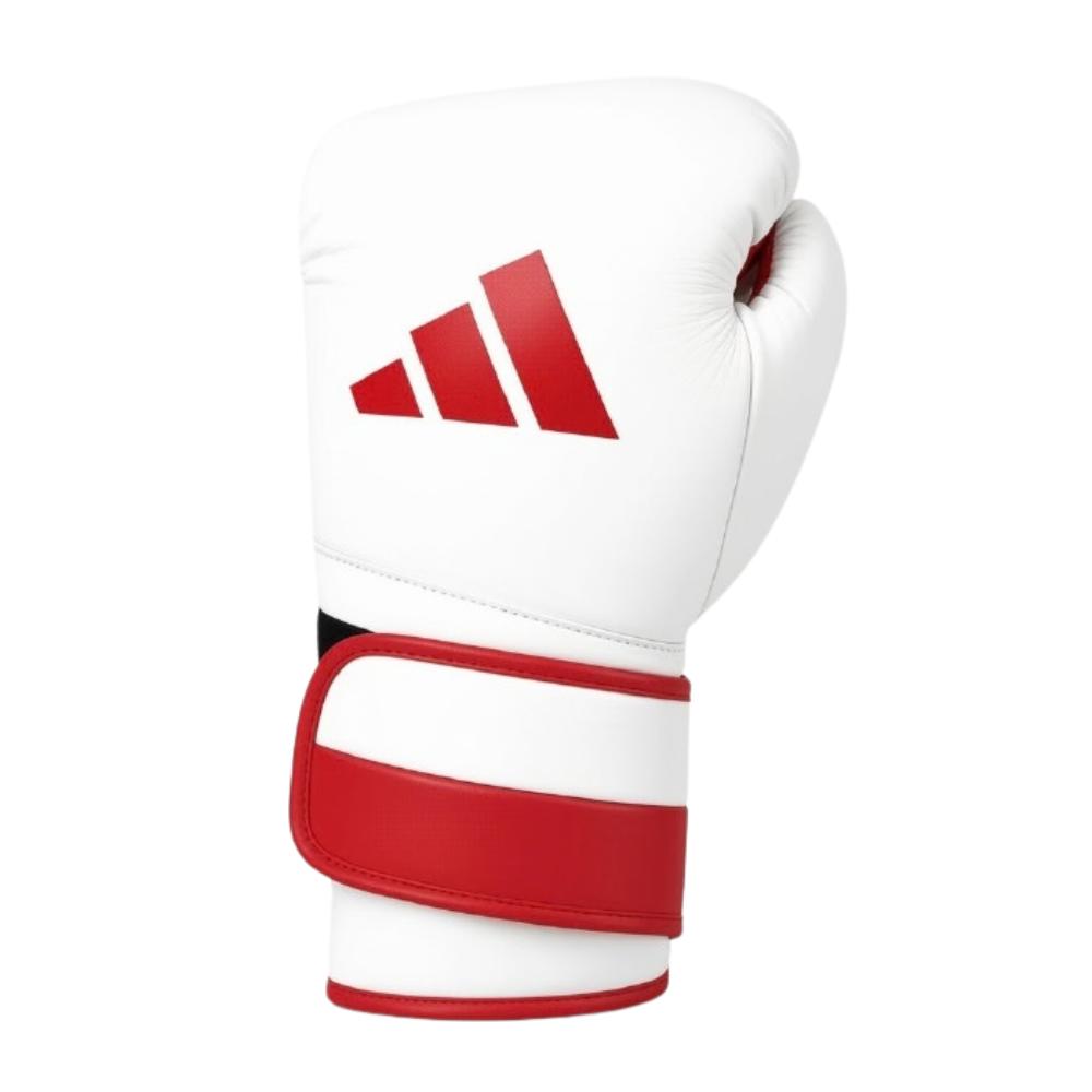 Adidas Adispeed Boxing Gloves - White/Red-Adidas