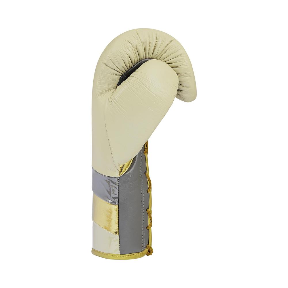 Adidas Adispeed Lace Boxing Gloves - Alumina/Gold-Adidas