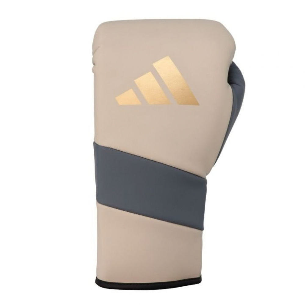 Adidas Adispeed Lace Pro Boxing Gloves - Grey-Adidas