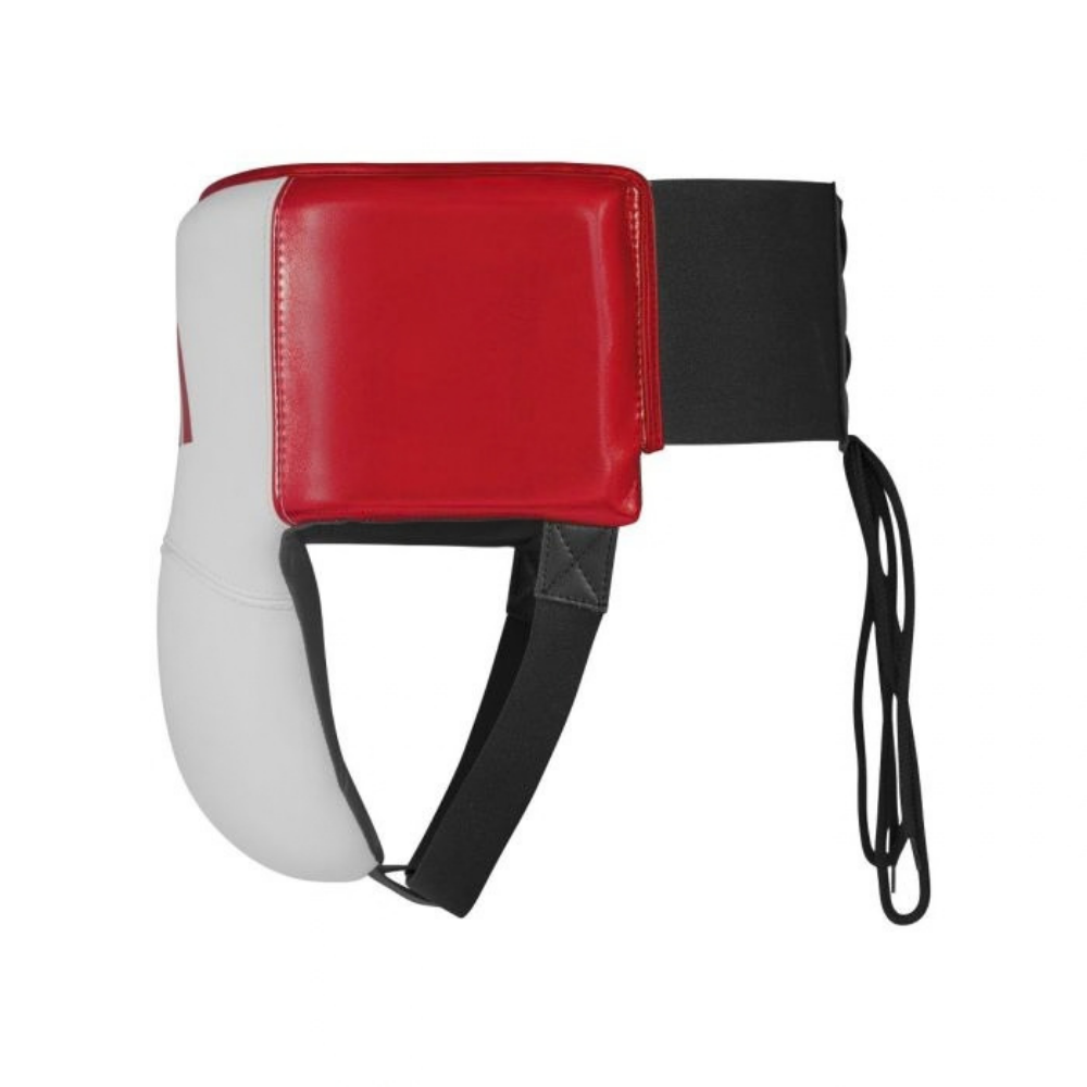 Adidas Adistar Pro Groin Guard - White/Red-Adidas