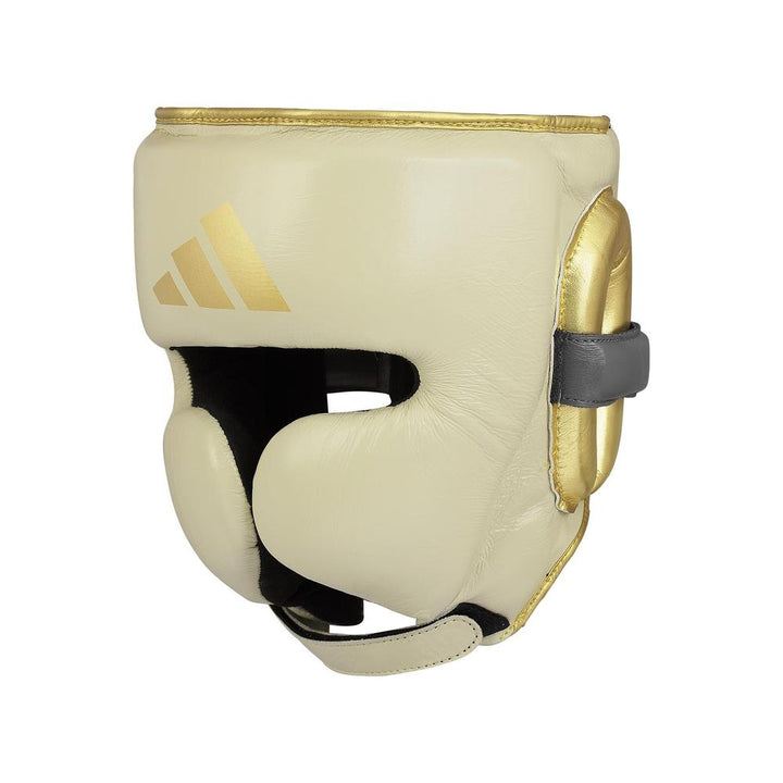 Adidas Adistar Pro Head Guard - Alumina/Gold-Adidas