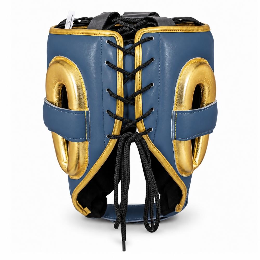 Adidas Adistar Pro Head Guard - Blue/Gold-Adidas