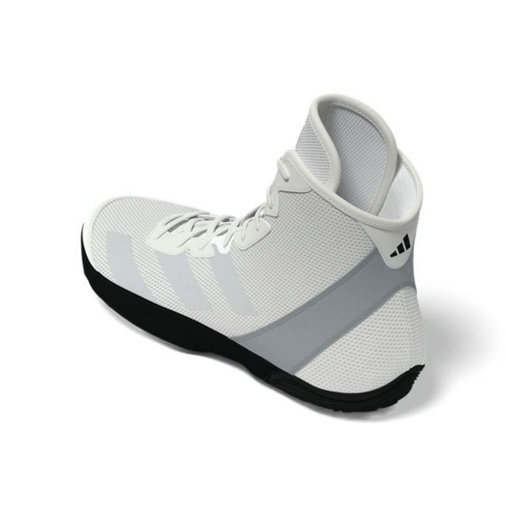 Adidas Adizero Wrestling Boots - White/Silver-Adidas