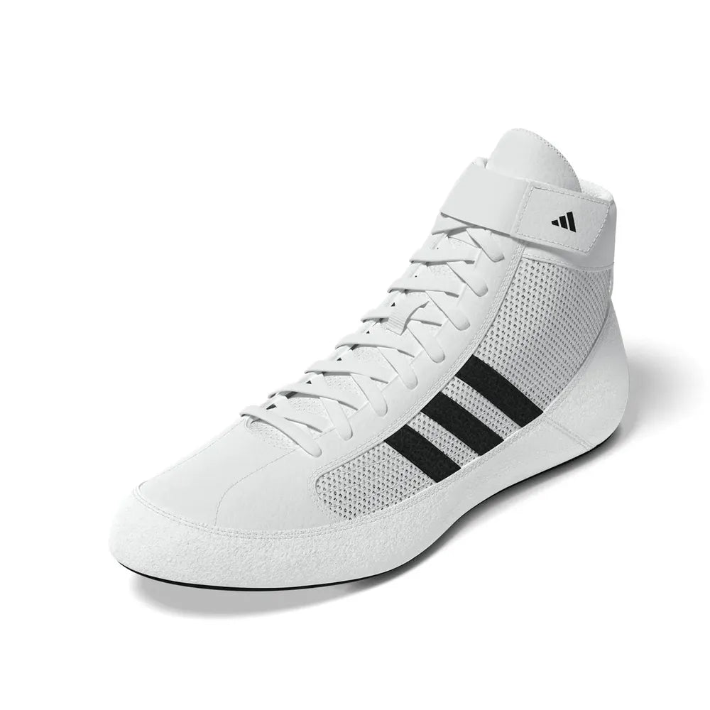 SSL Adidas Kids Havoc Wrestling Boots - White/Black-Adidas