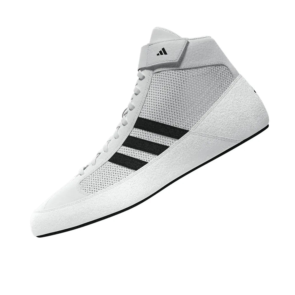 SSL Adidas Kids Havoc Wrestling Boots - White/Black-Adidas