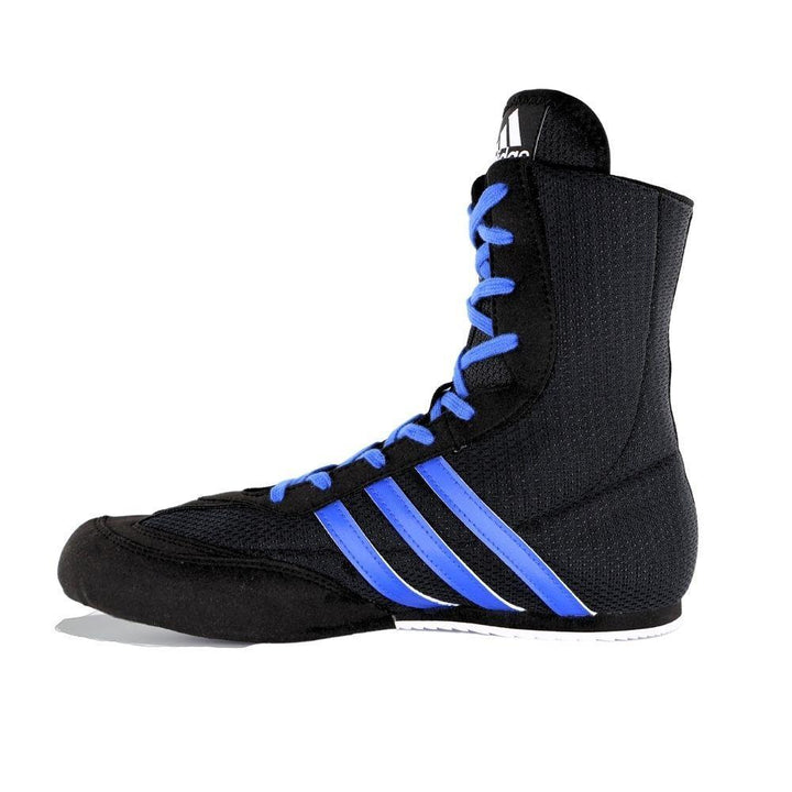 Adidas Box Hog 2 Custom Boxing Boots - Black/Blue-FEUK