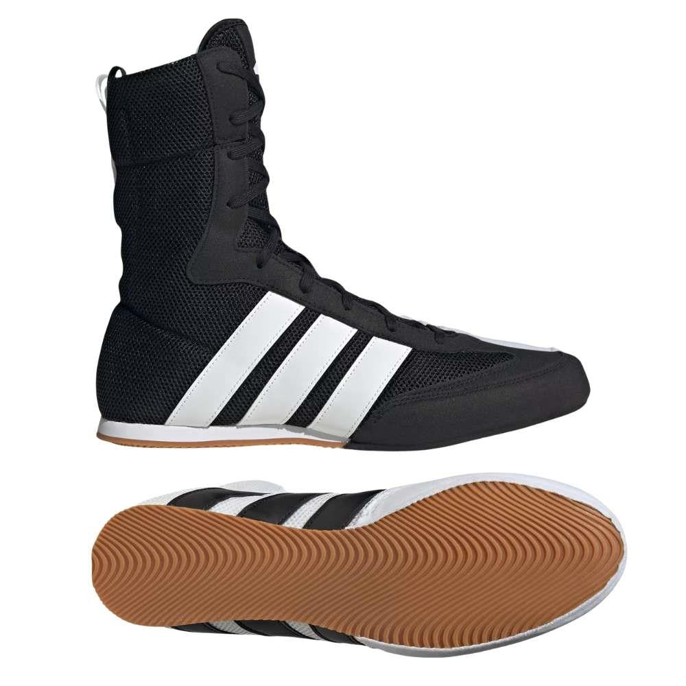 Adidas Box Hog Classic Boxing Boots - Black-Adidas