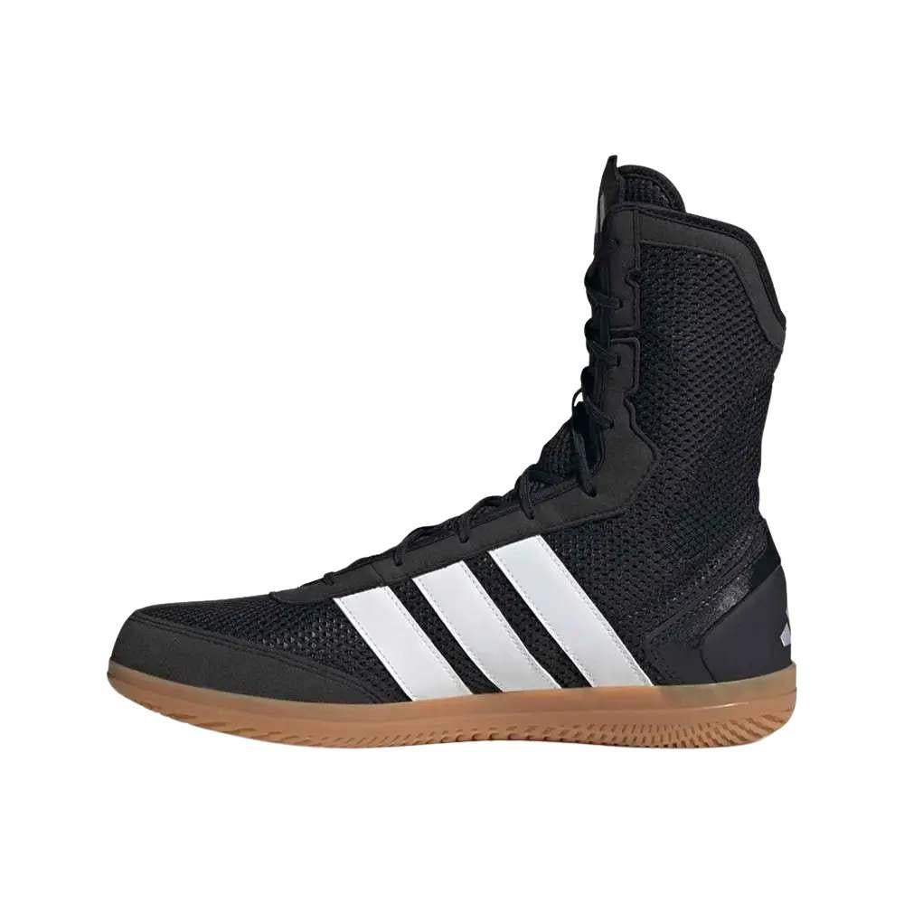 Adidas Box Hog Wide Boxing Boots - Black-Adidas