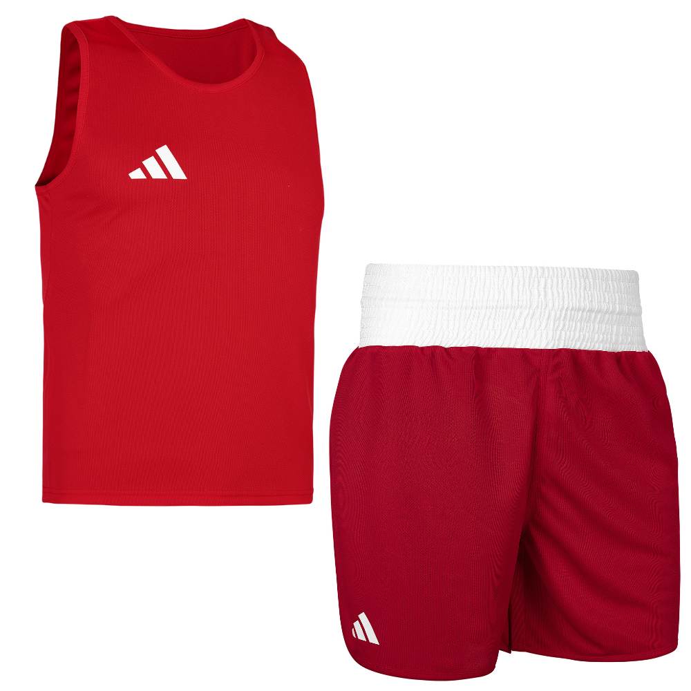 Adidas Amateur Boxing Set - Red-Adidas
