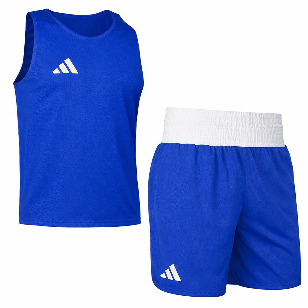 Adidas Boxing Set - World Boxing Approved - Blue-Adidas