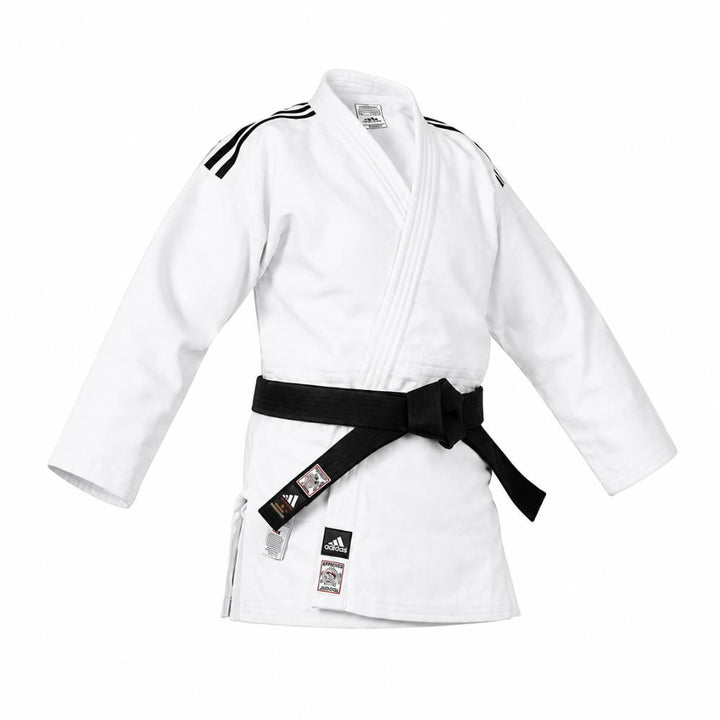 Adidas Champion 3 IJF Approved Judo Jacket - White-Adidas