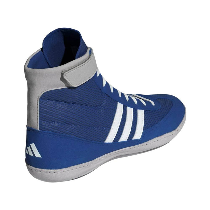 Adidas Combat Speed 4 Wrestling Boots - Blue-Adidas