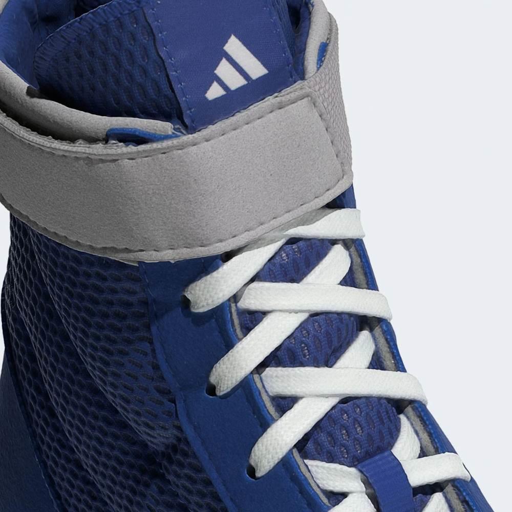 Adidas Combat Speed 4 Wrestling Boots - Blue-Adidas