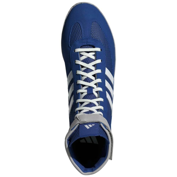 Adidas Combat Speed 4 Wrestling Boots - Blue-Adidas