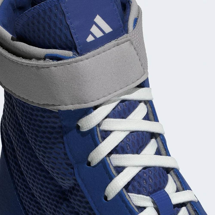 Adidas Combat Speed 4 Wrestling Boots - Blue-Adidas