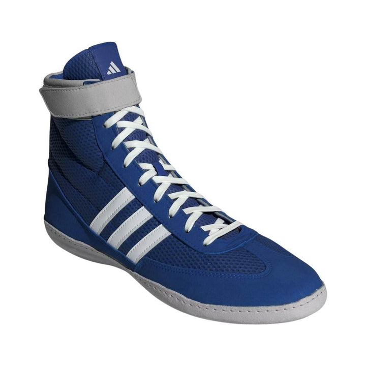 Adidas Combat Speed 4 Wrestling Boots - Blue-Adidas