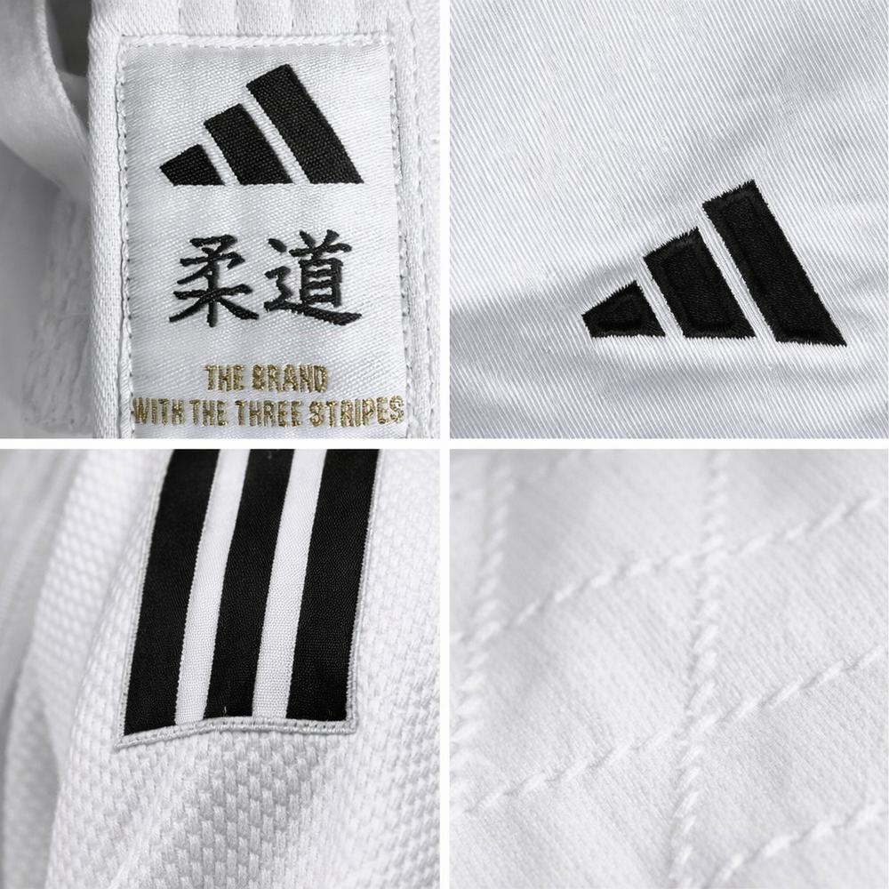 Adidas J500 Judo Uniform - White-Adidas