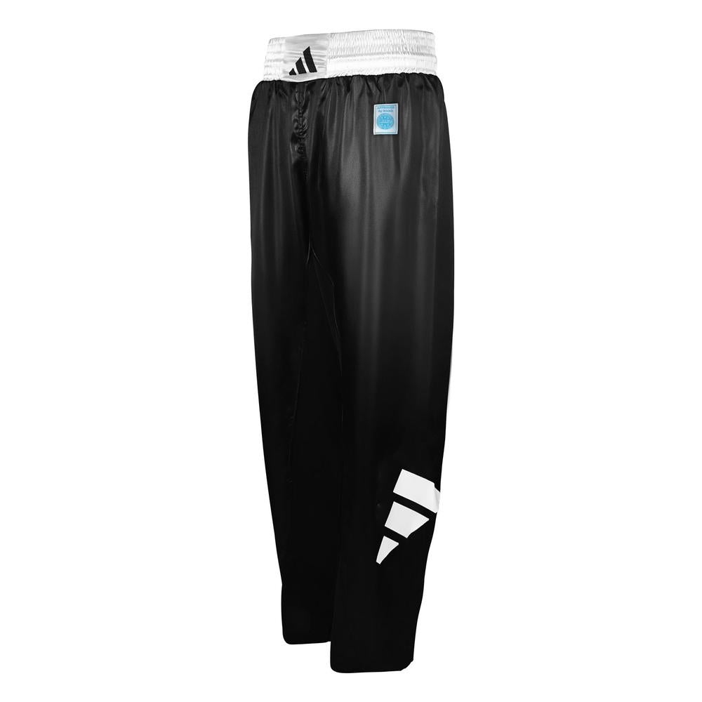 Adidas Kickboxing WAKO Approved Satin Trousers-Adidas