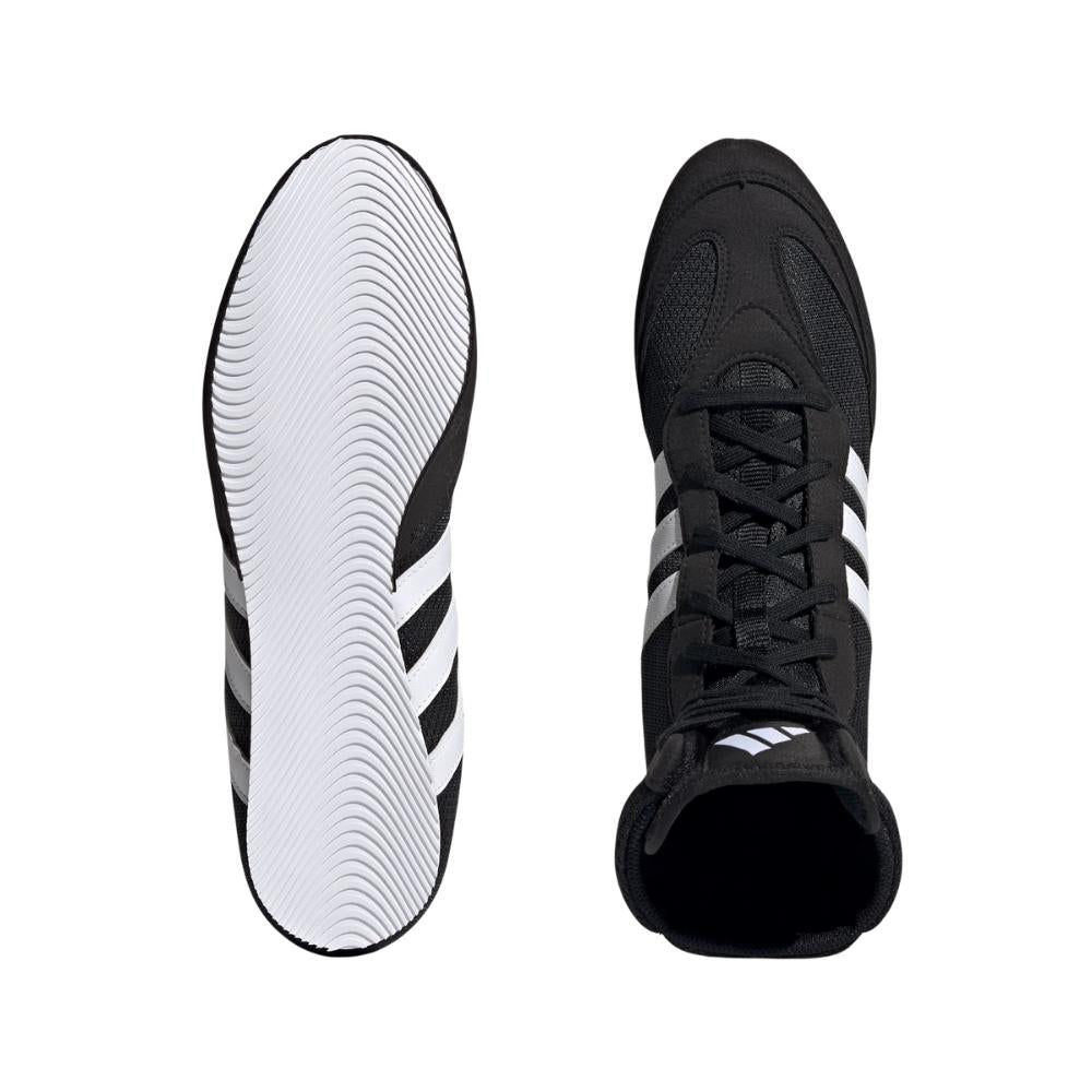 Adidas Box Hog 2 Boxing Boots - Black-Adidas