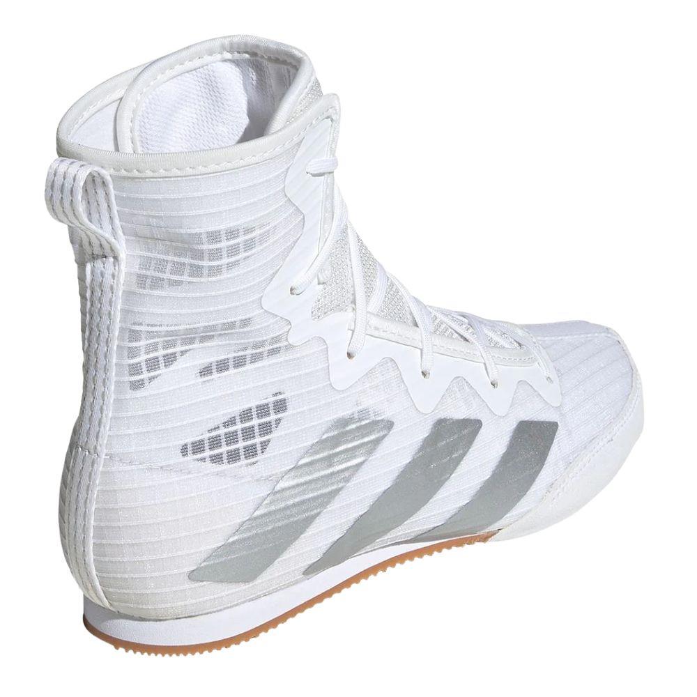 Adidas Kids Box Hog 4 Boxing Boots - White-Adidas