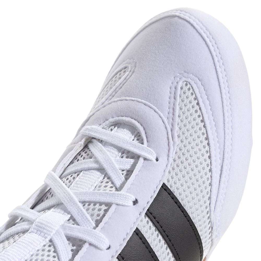 Adidas Kids Box Hog Classic Boxing Boots - White-Adidas