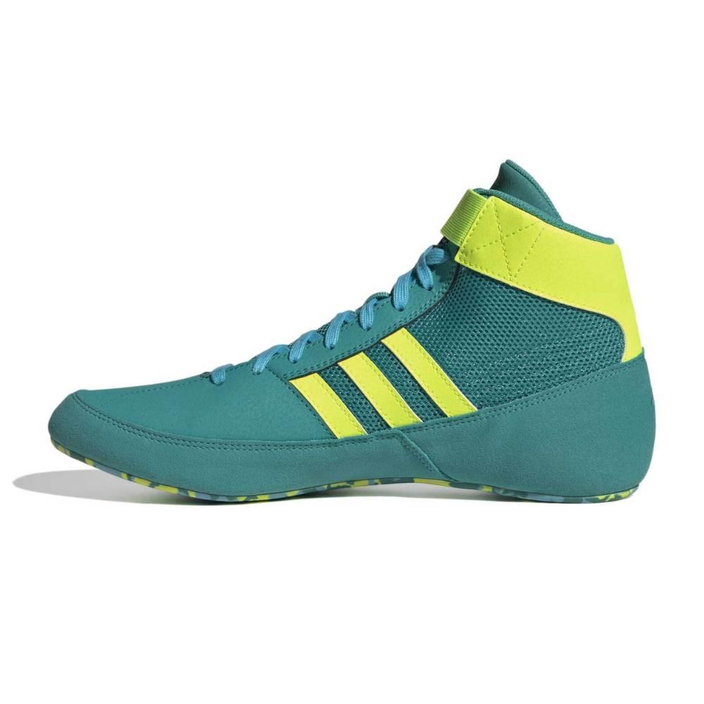 Adidas Kids Havoc Wrestling Boots - Green-Adidas